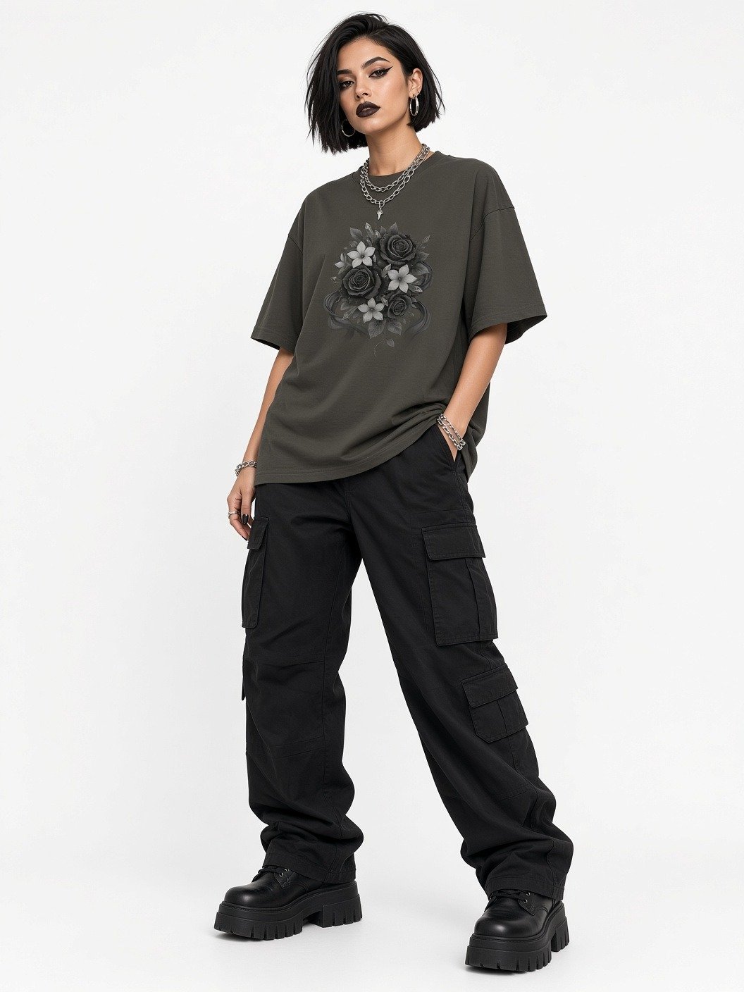 Night Bouquet Heavyweight Box Tee product image (1)