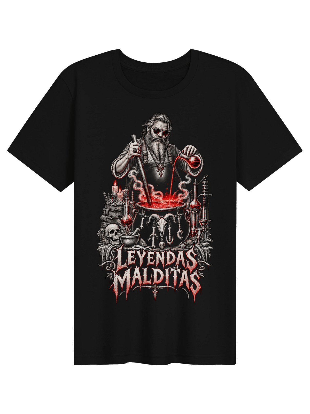 El Alquimista – Dark Alchemist Horror Shirt | Leyendas Malditas ...