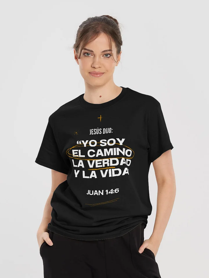 Camiseta Unisex Manga Corta | Juan 14:6 product image (2)