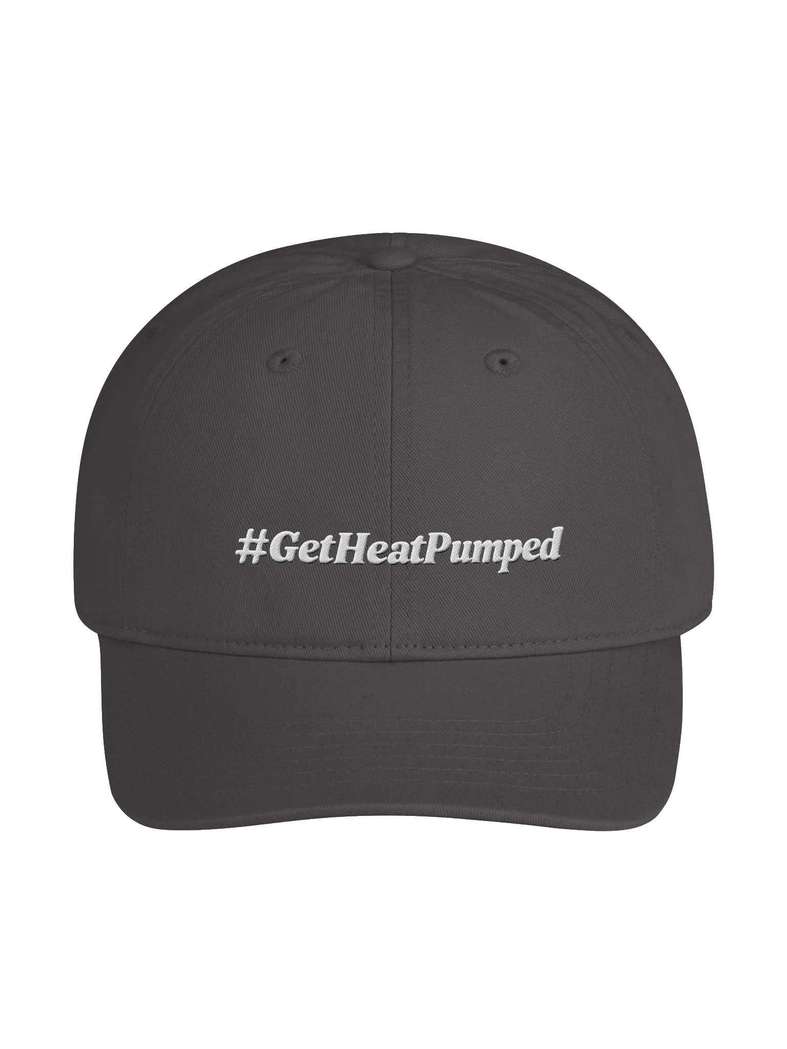 #GetHeatPumped Hat, heat pump merch from GetHeatPumped