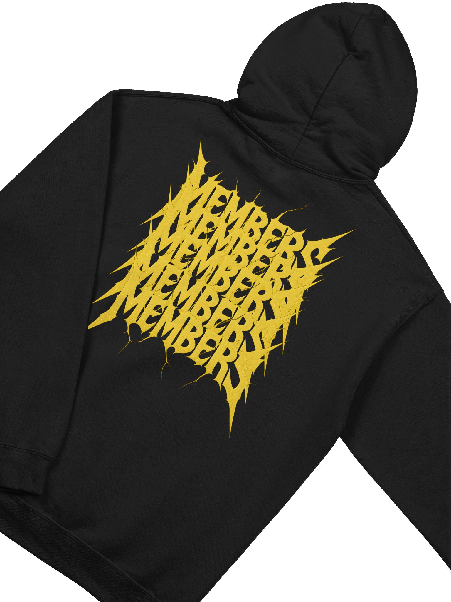 HOE MEMBERS HOODIE - BLACK product image (4)
