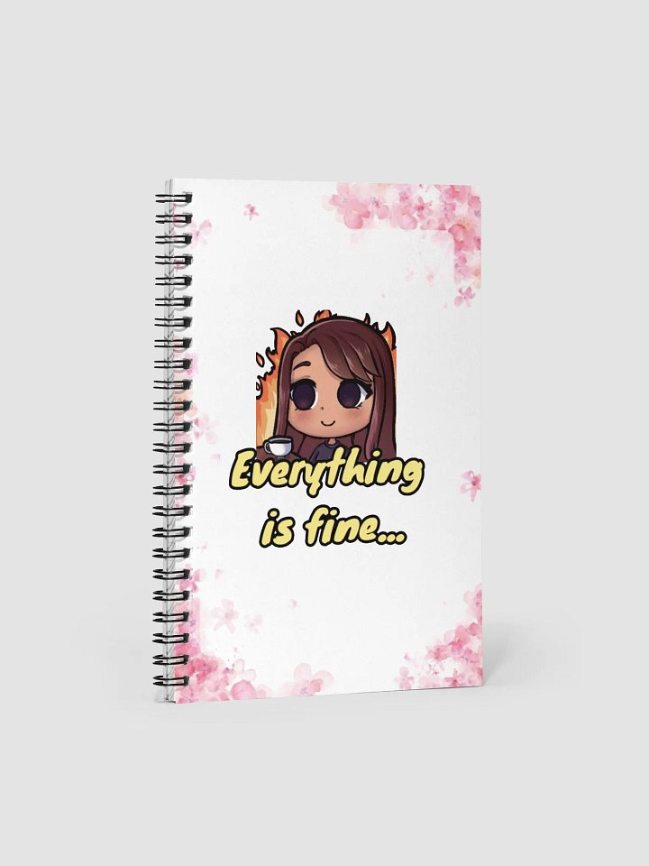 The "I'm Fine" Notebook 🌸🔥 product image (1)