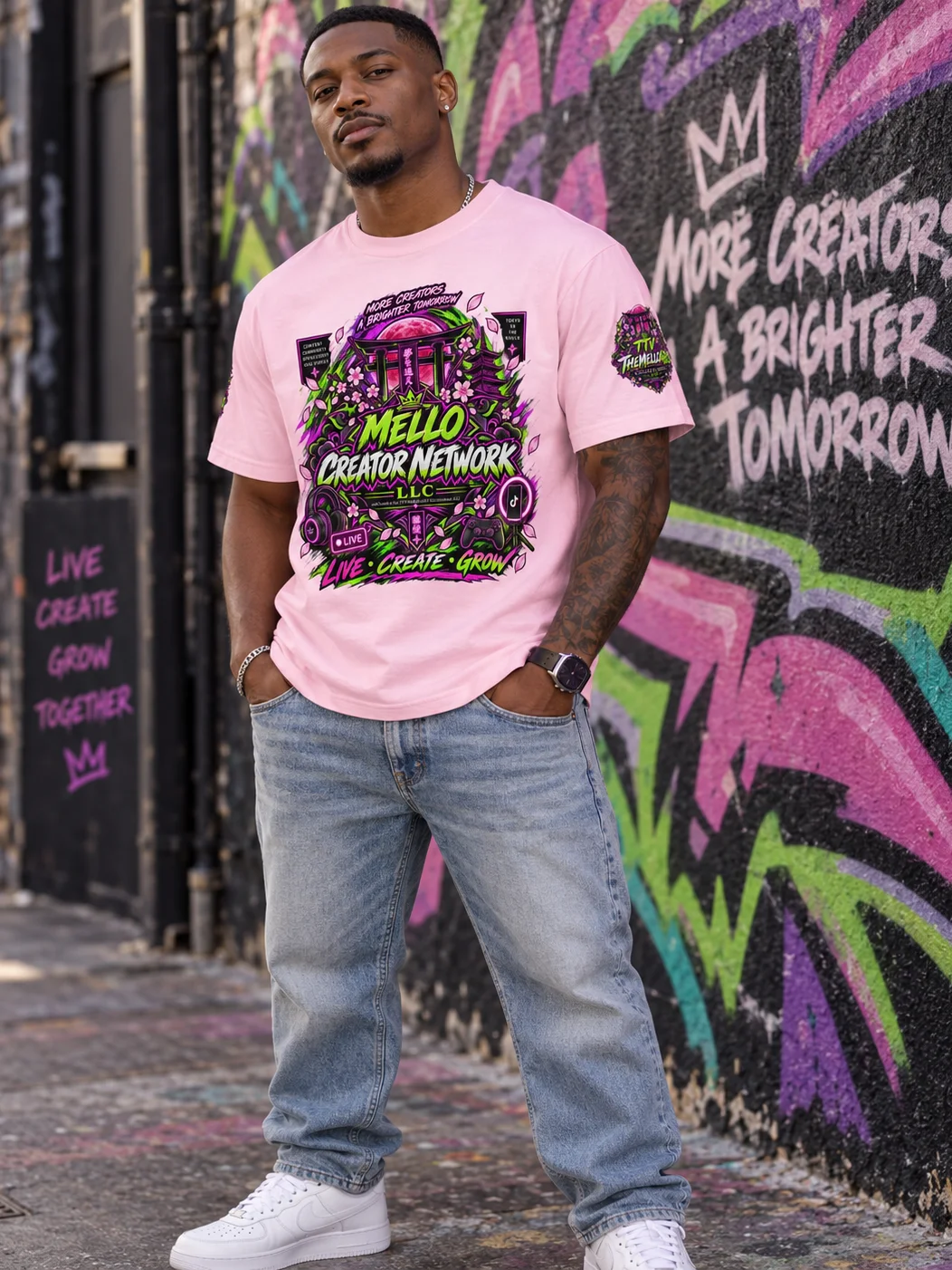 Mello Creator Network T-Shirt product image (2)