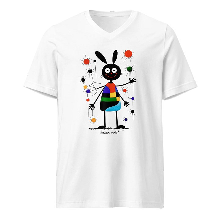 Bella+Canvas Short Sleeve V-Neck Jersey T-Shirt product image (1)