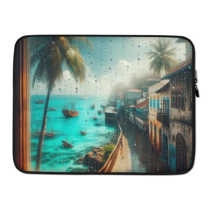 Tropical Rain Laptop Sleeve | AI Design product image (2)