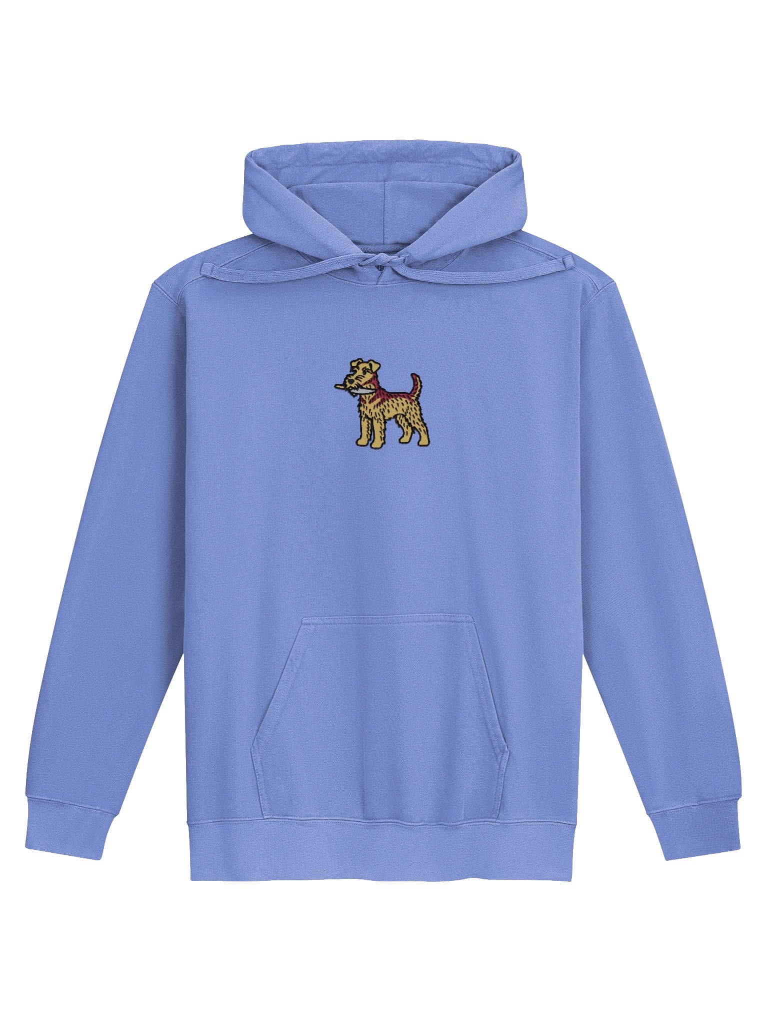 Funny Chibi-Style Irish Terrier(Tan) Embroidered Premium Hoodie product image (17)