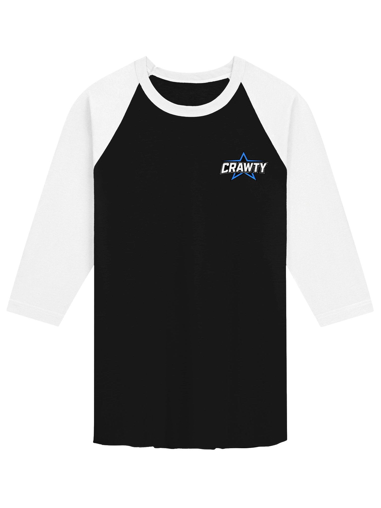 CRAWTY Blue Star Raglan Tee product image (8)