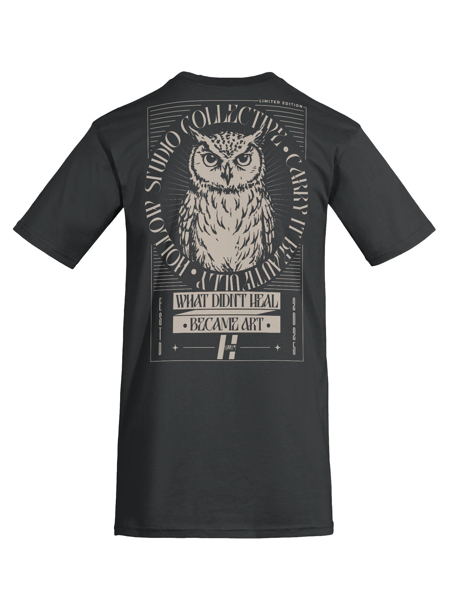 Hollow 'Limited Edition' Owl Tee | Collection I product image (7)