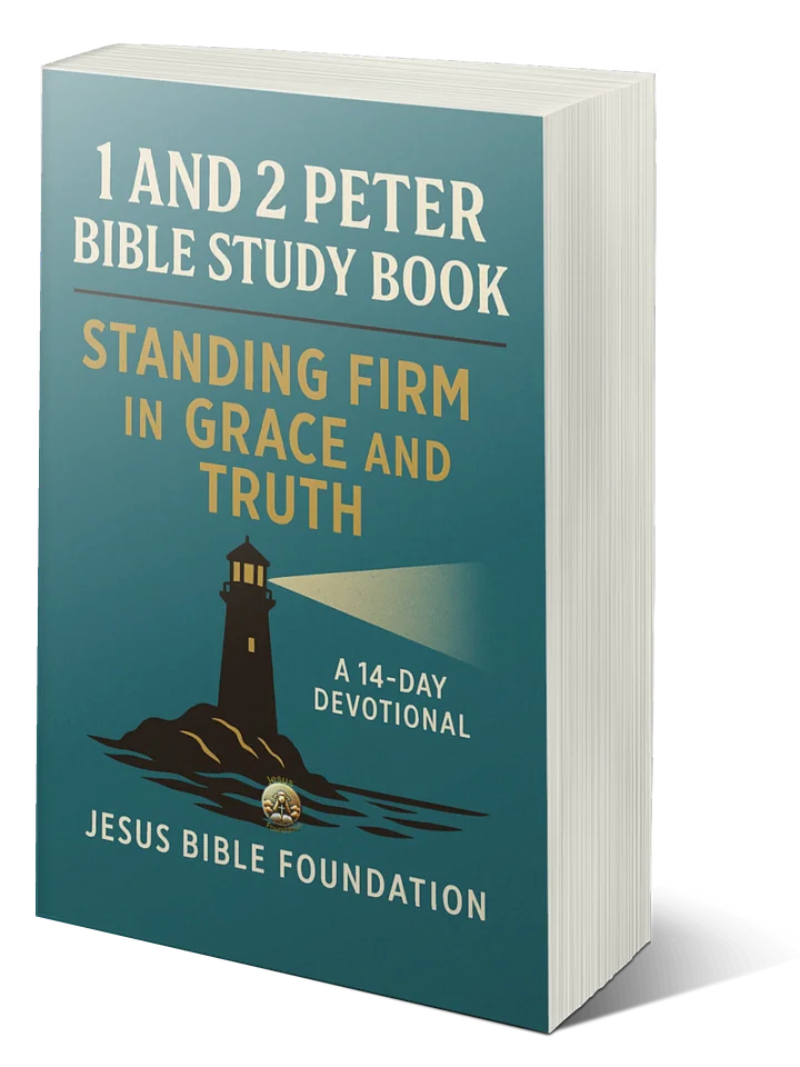 1 and 2 Peter Bible Study Book: Standing Firm in Grace and Truth with A 14-Day Devotional product image (1)