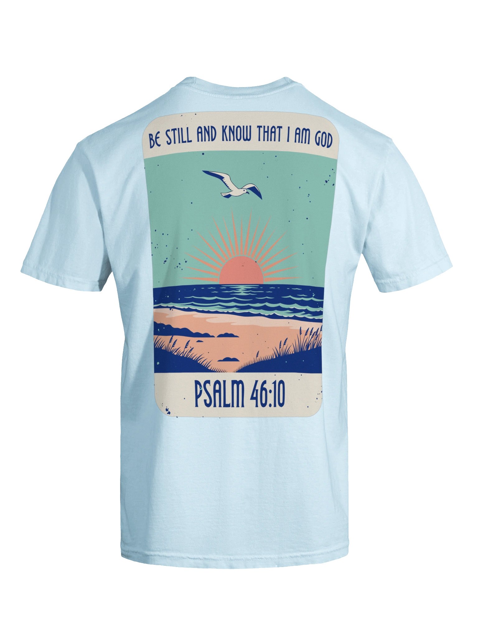 Be Still Coastal Tee (Psalm 46:10) product image (11)