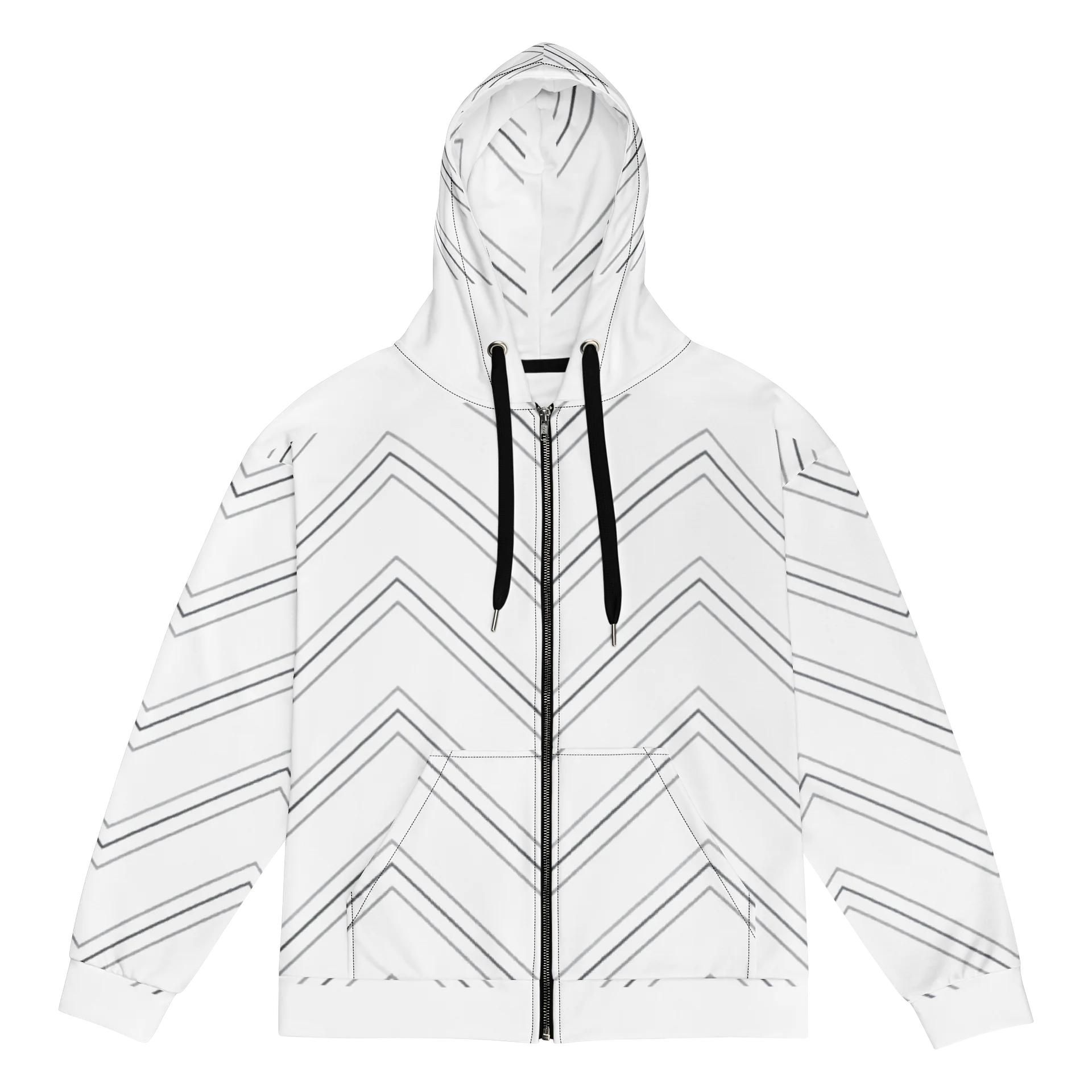 chevron/zigzag pattern unisex hoodie product image (1)