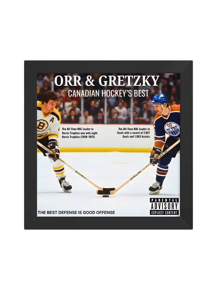 Orr & Gretzky Wall Plaque product image (10)