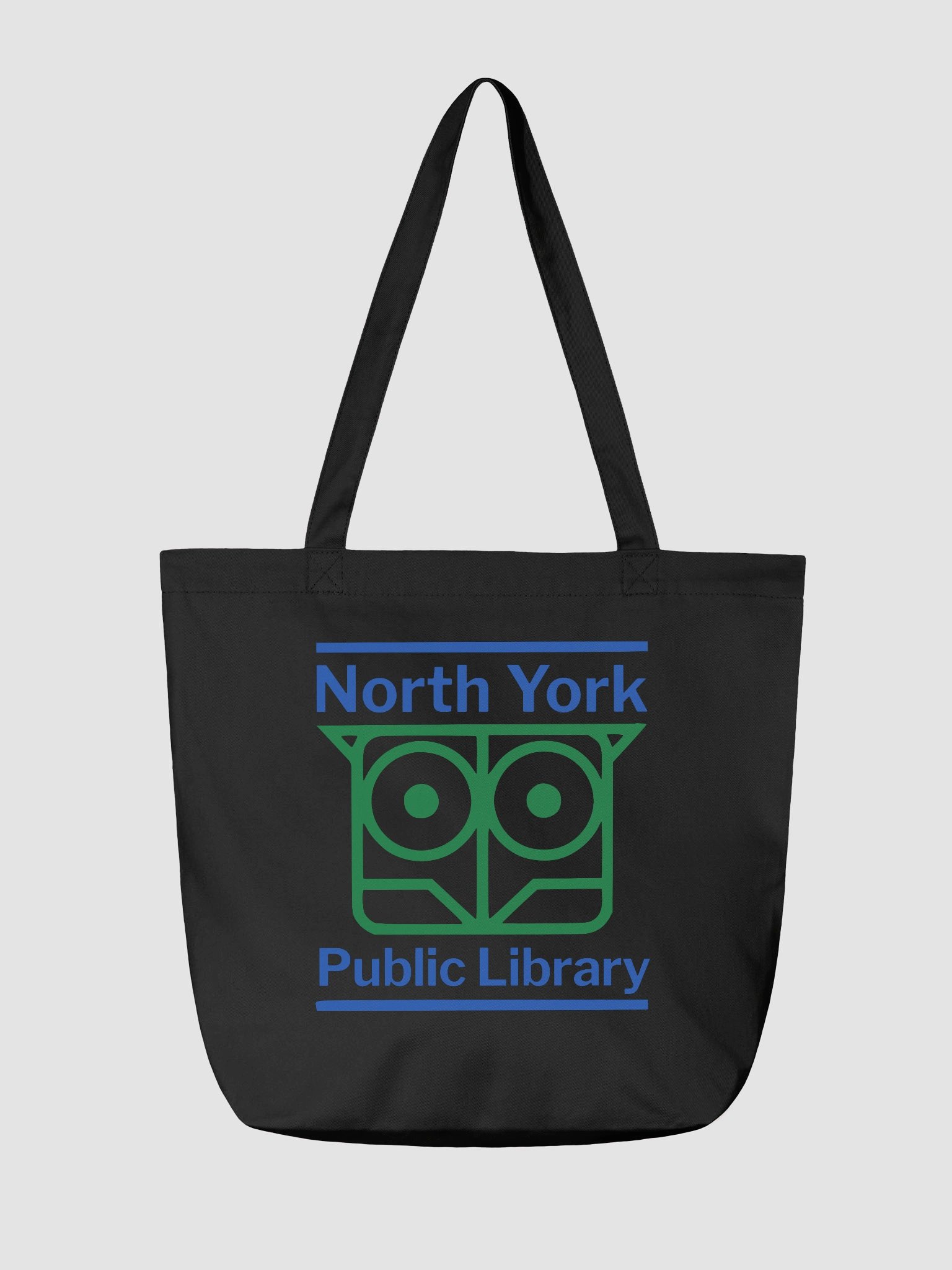 NYPL Retro Owl organic cotton tote product image (2)