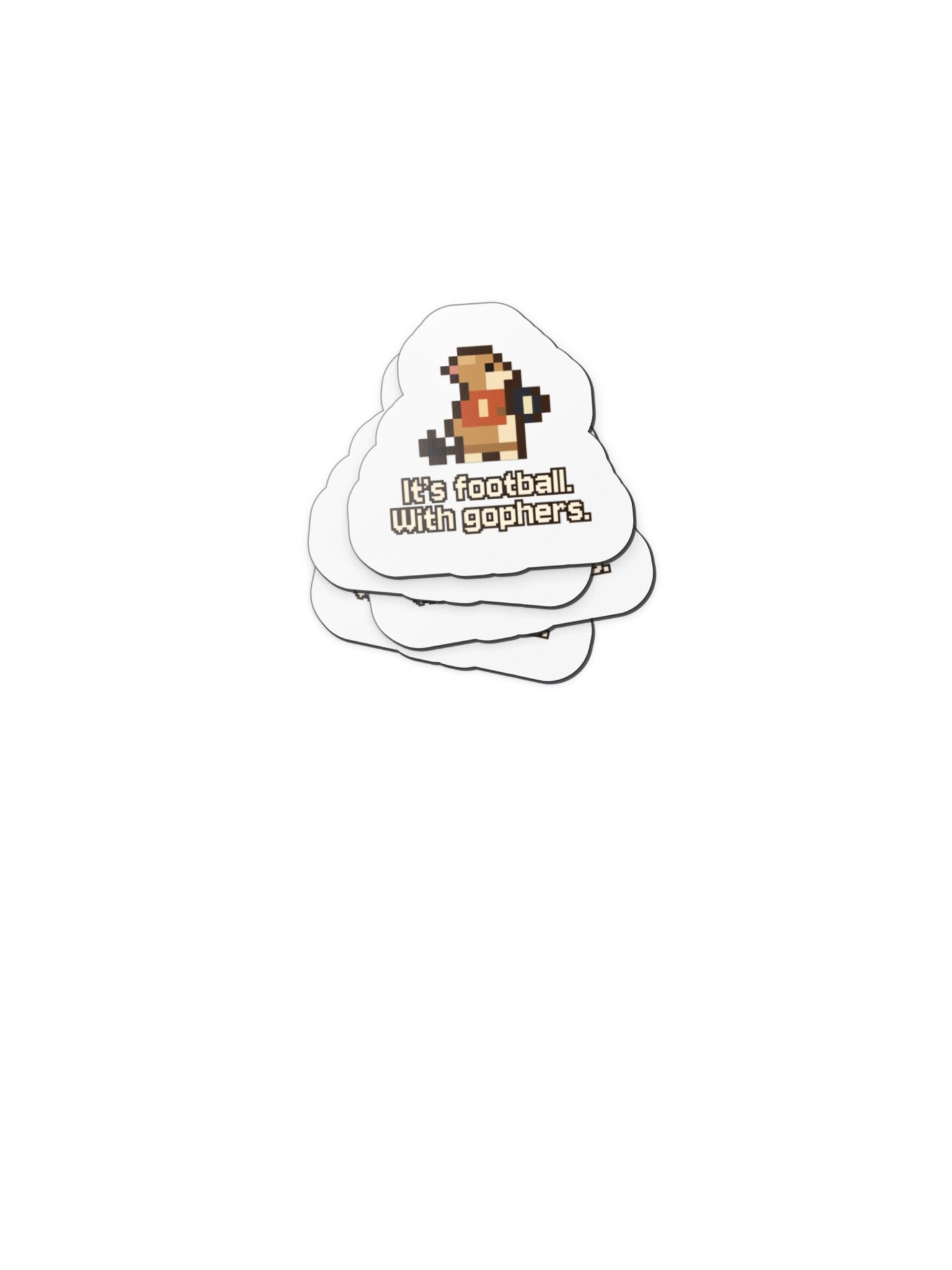 "It's football. With gophers." Magnet product image (5)