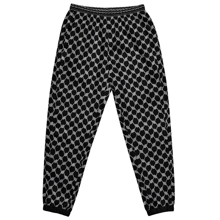 Black Keffiyeh Unisex Track Pants product image (1)