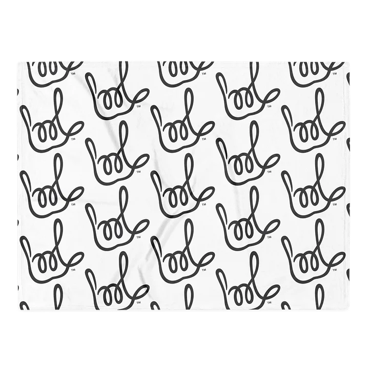 Forever ILY Pattern Throw Blanket product image (1)