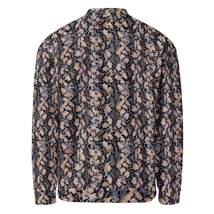 Best Snake Skin Bomber Jacket product image (2)