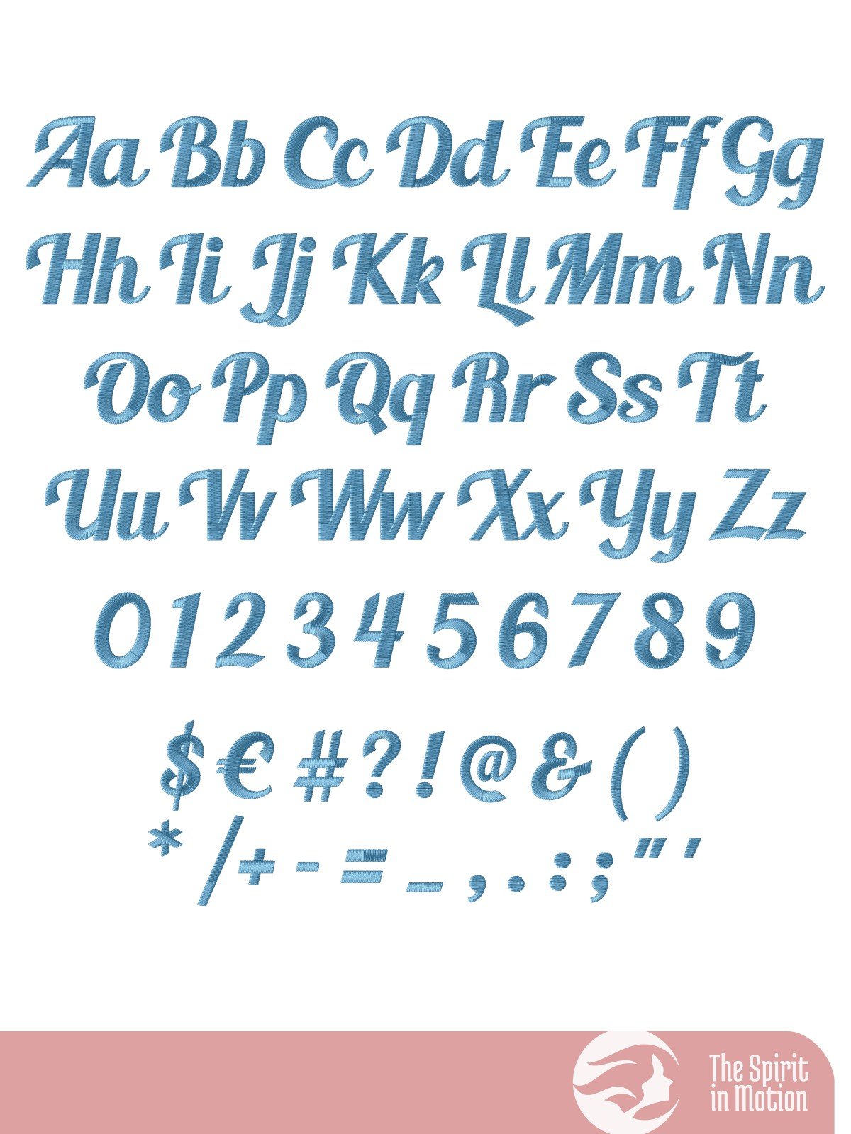 Blenda Script Embroidery Font product image (2)