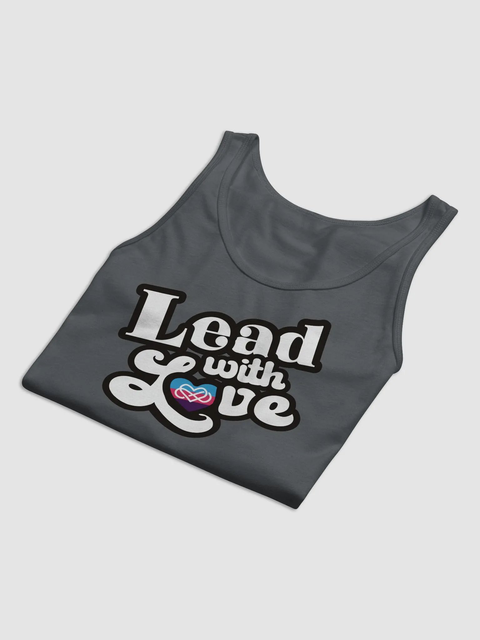Lead With Love Tank: Polyamory product image (57)
