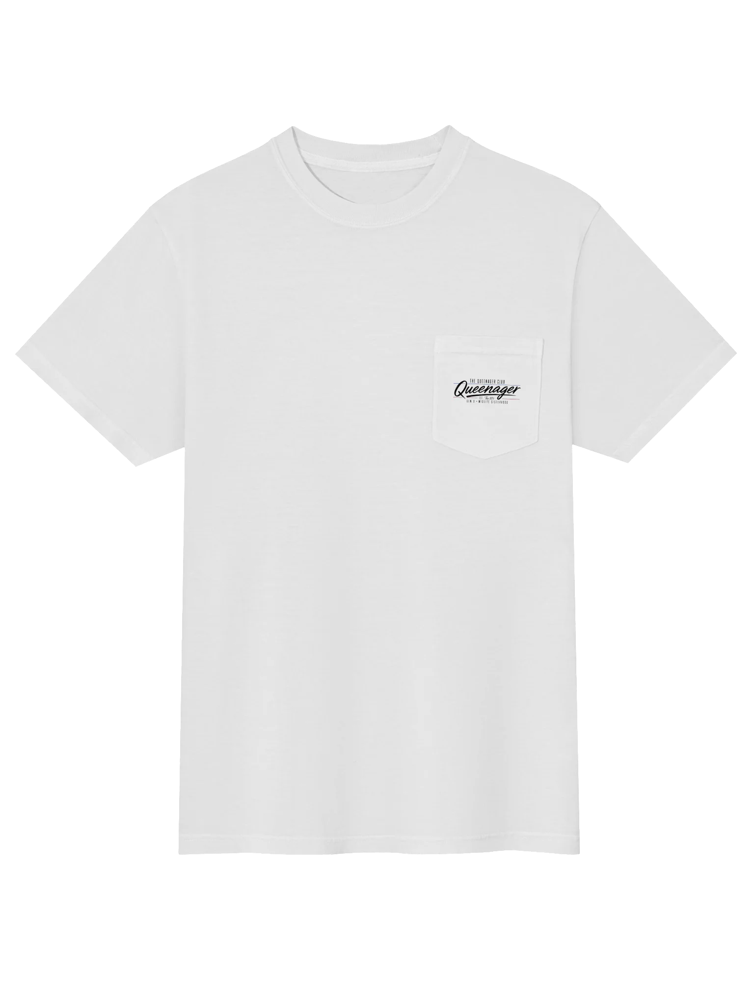 The Queenager Club Pocket Tee product image (4)