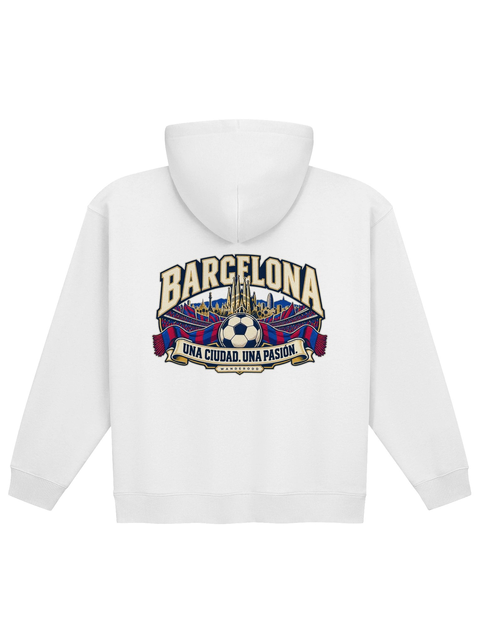 Sudadera de Fútbol de Barcelona con Capucha | WanderOdd product image (40)