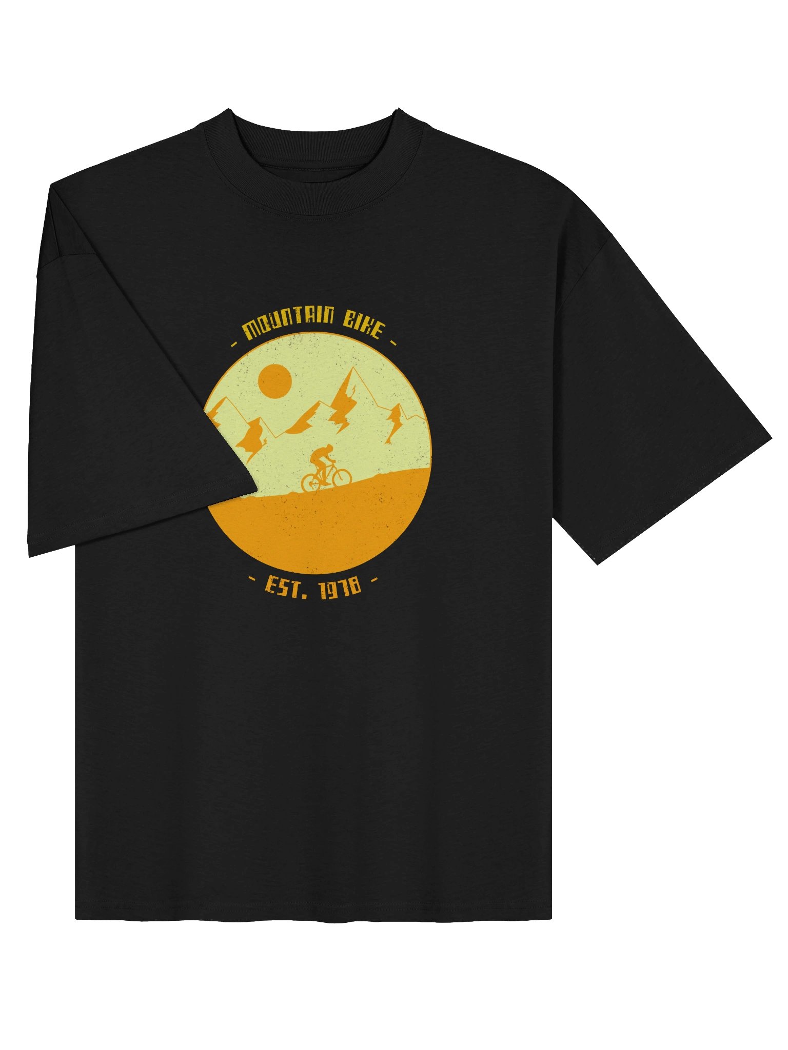 Vintage Mountain Bike Retro Adventure Graphic T-Shirt - Outdoor Cycling Apparel product image (13)