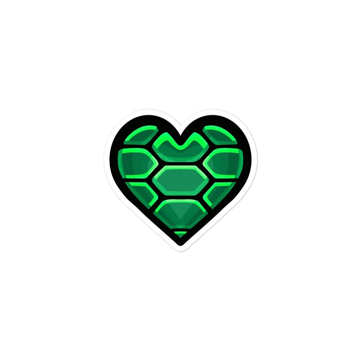Ninja Heart Die-Cut Magnet product image (1)