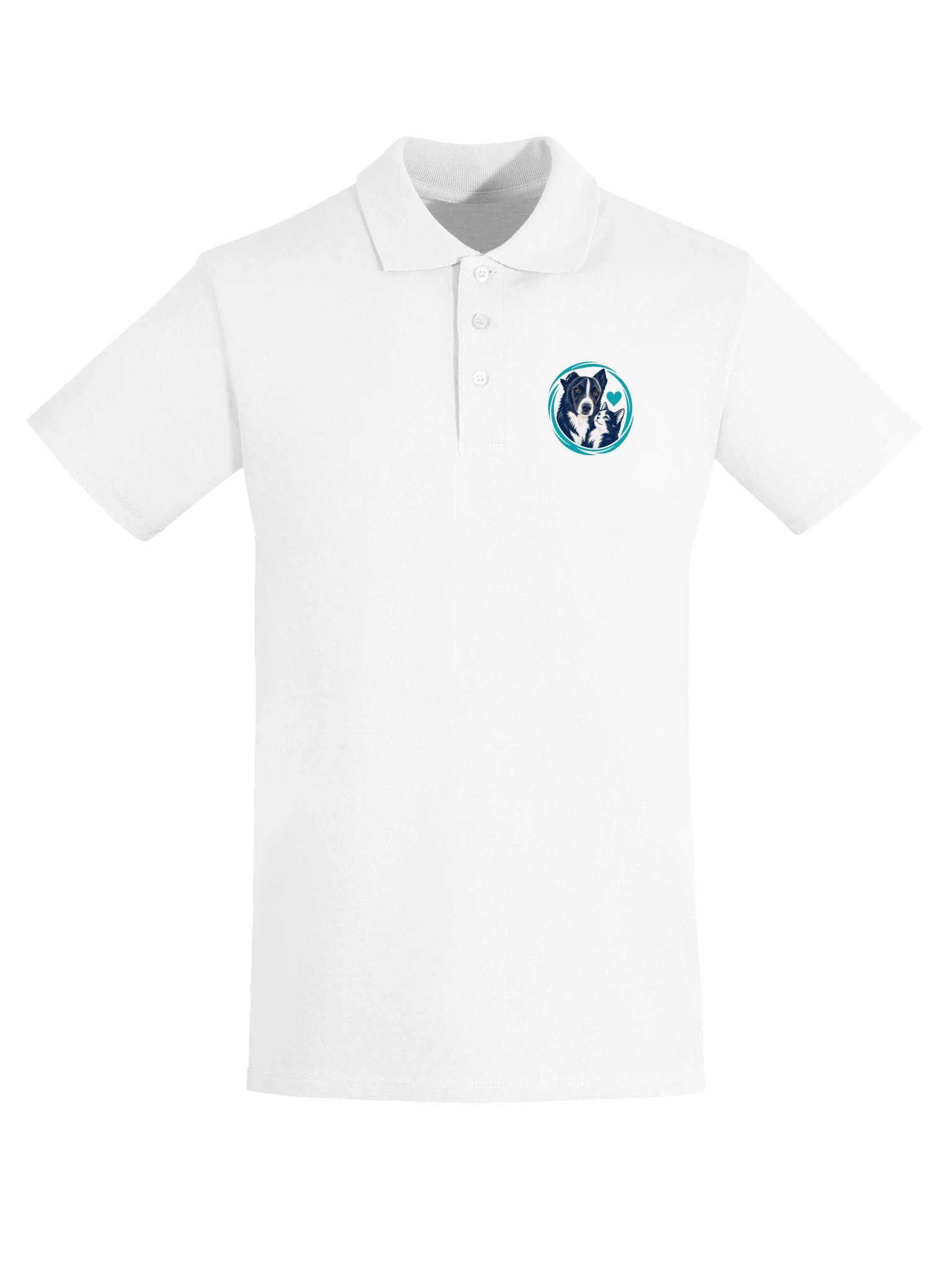 Action Animals Serbia – Hund & Katze Unisex-Piqué-Polo product image (4)