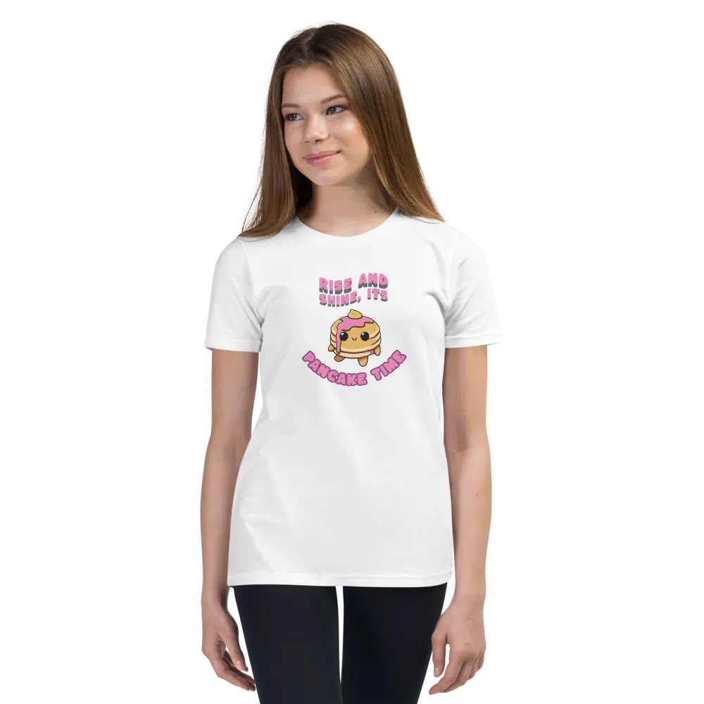 Rise & Shine Pancake Time Youth Tee product image (142)
