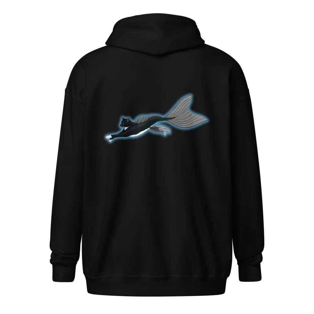 Mermeow Swimming Hoodie product image (1)