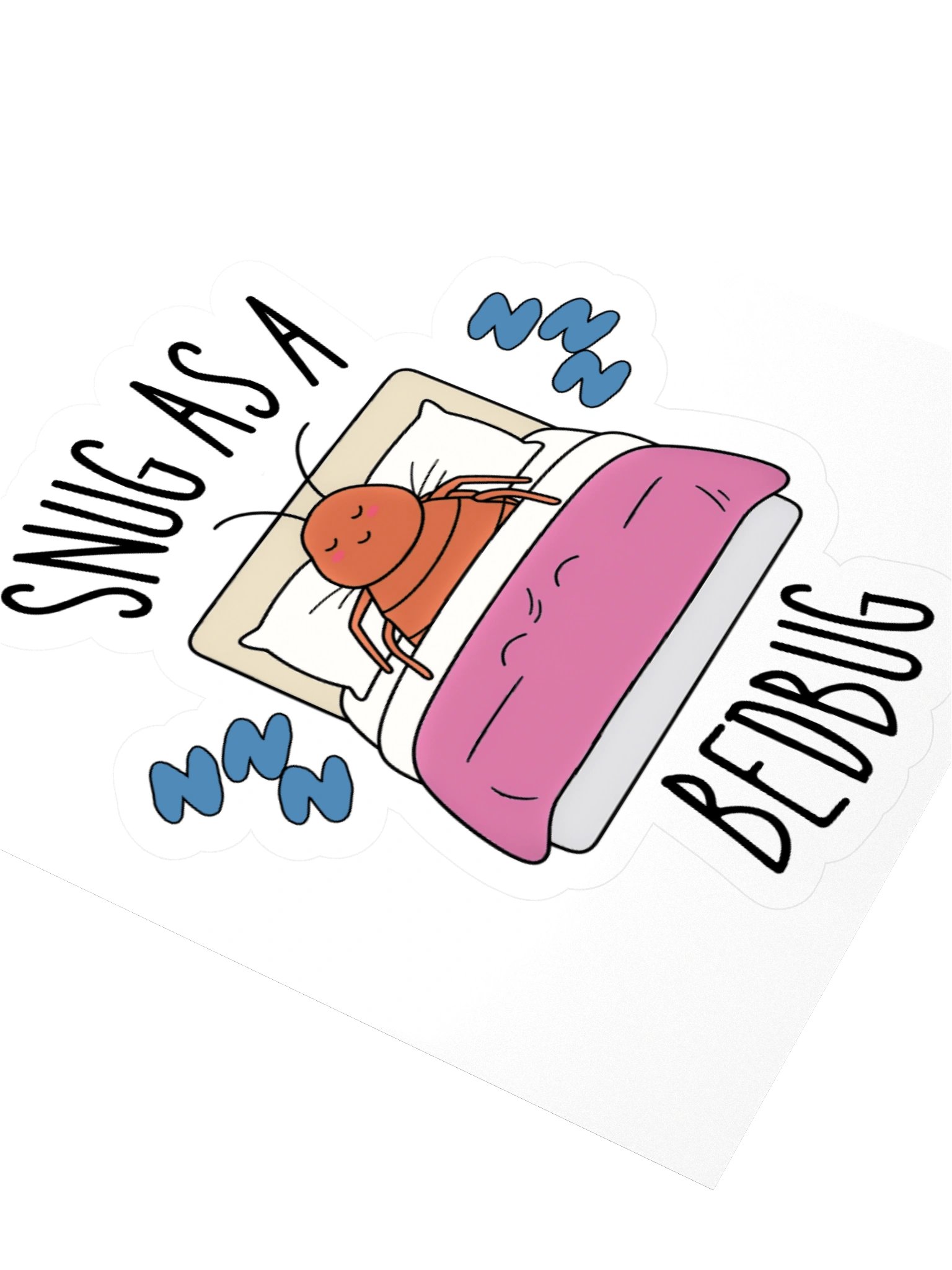 Bedbug Kiss Cut Sticker product image (3)