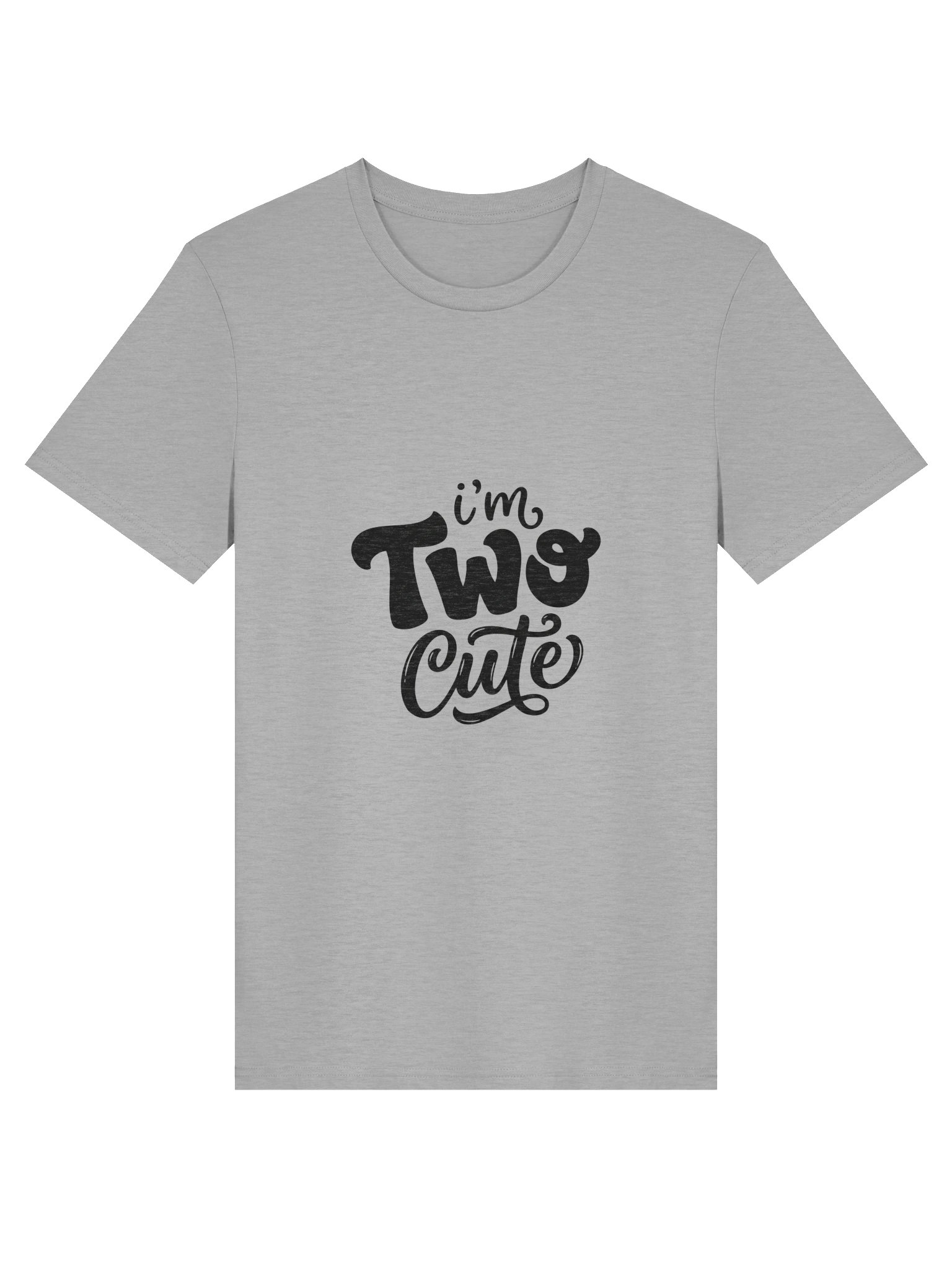 I'm Two Cute – 2nd Birthday Girl T-Shirt | Cute Toddler Birthday Outfit product image (2)