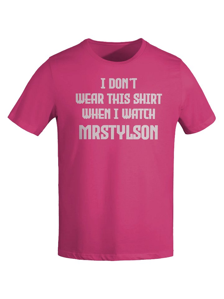 I Don't Wear This Women's T-Shirt (White Text) product image (49)