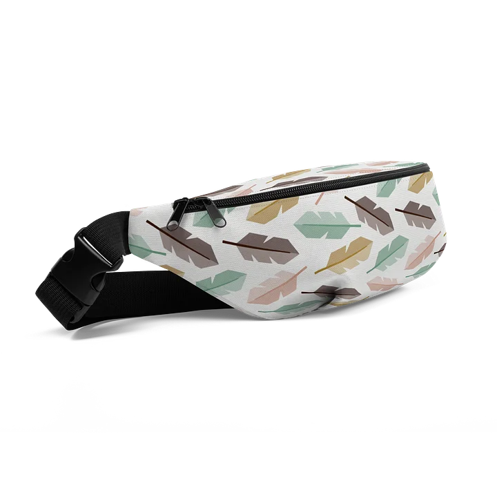 Mid-Century Modern Feathers All-Over Fanny Pack product image (2)