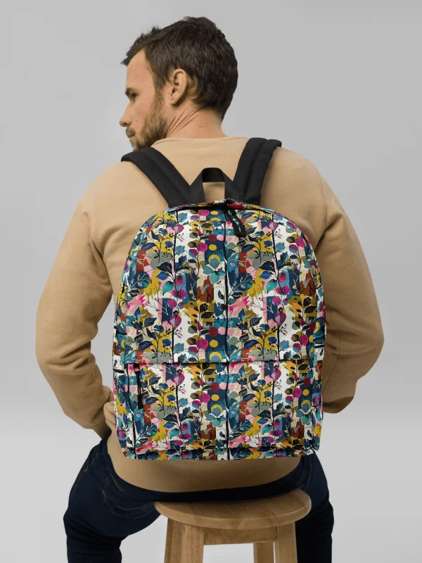 Floral Fusion All-Over Print Backpack product image (3)