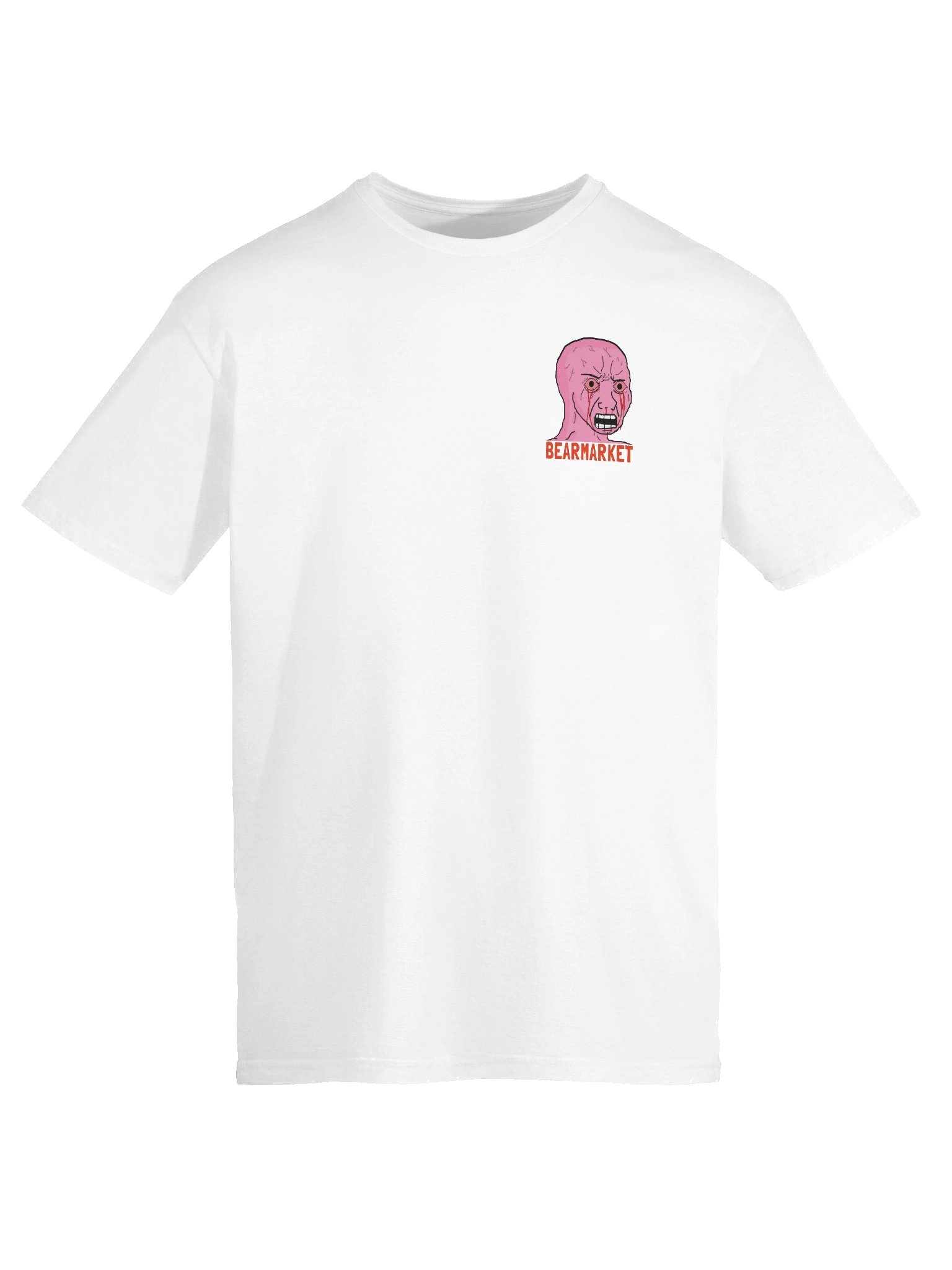 Wojak Tee - Red Face Bear Market 📉💀 product image (9)