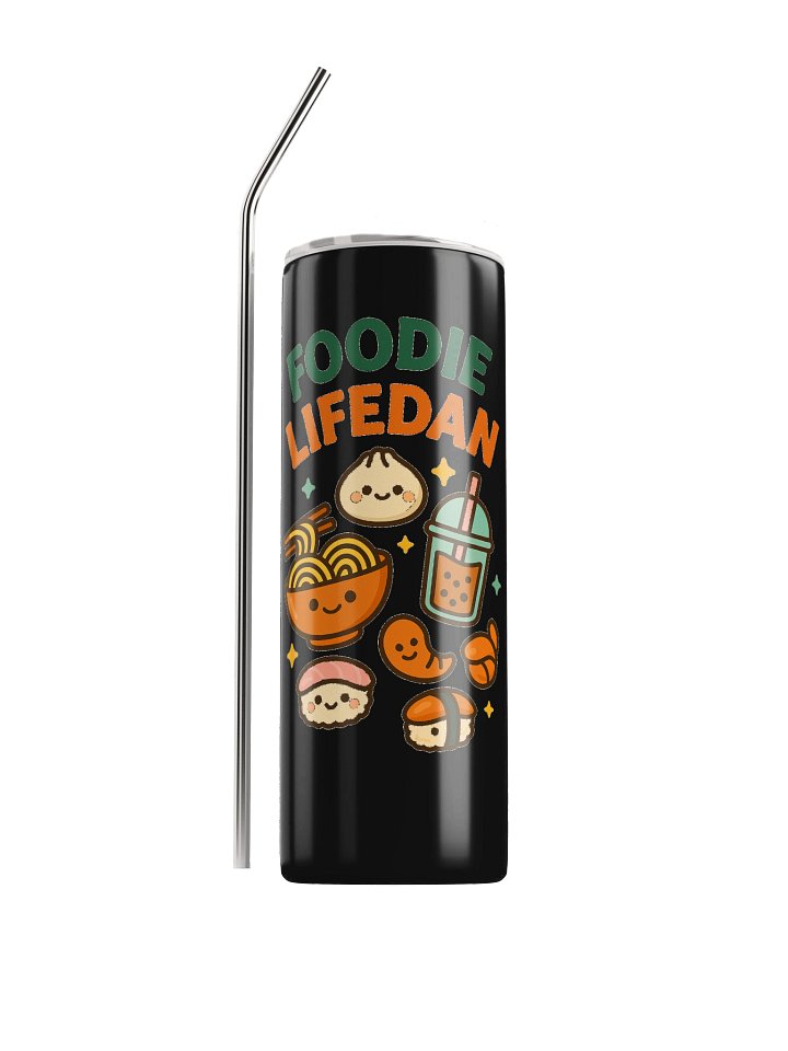Foodie Thumbler with Straw product image (2)