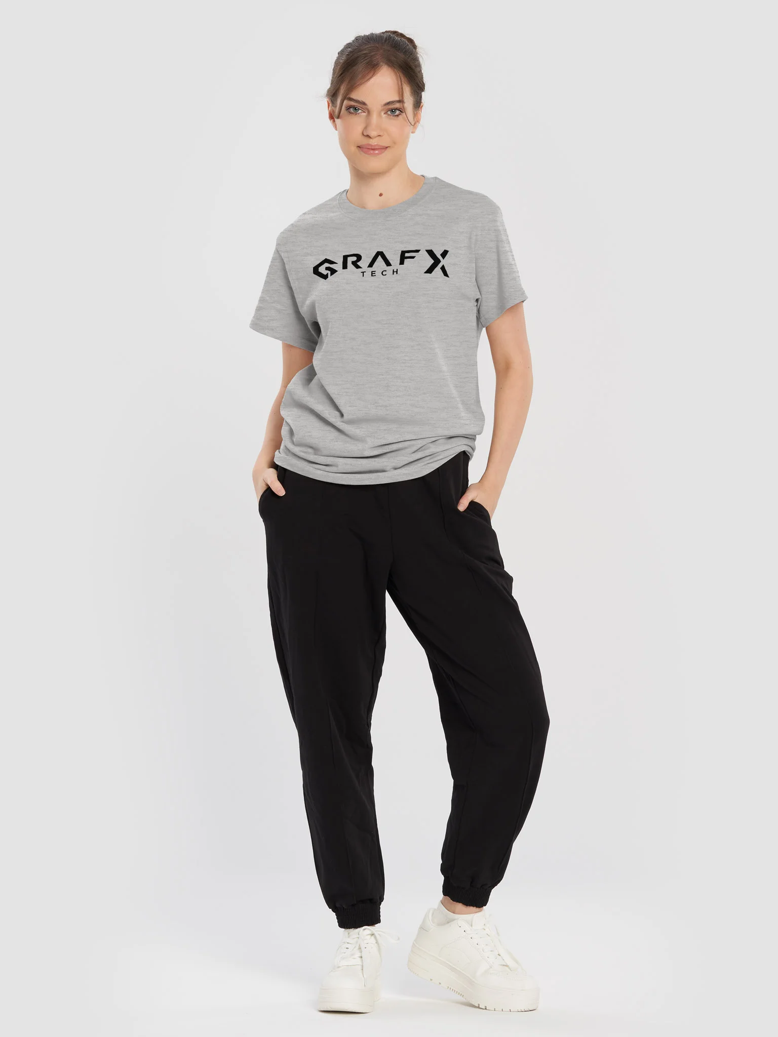 Graf-X Tech - Black Logo - Heavyweight Tee product image (29)