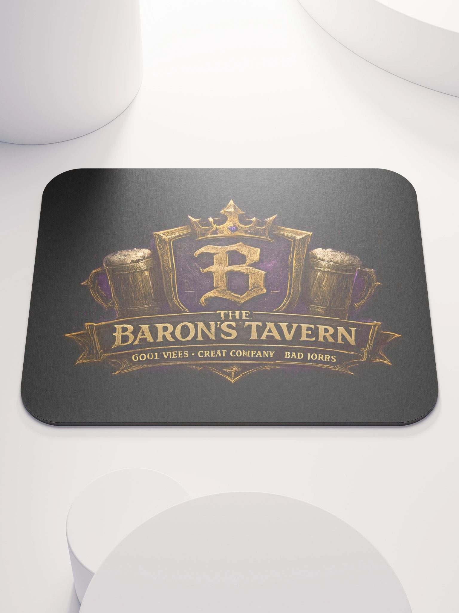 Baron's Tavern Crest Mouse Pad product image (1)