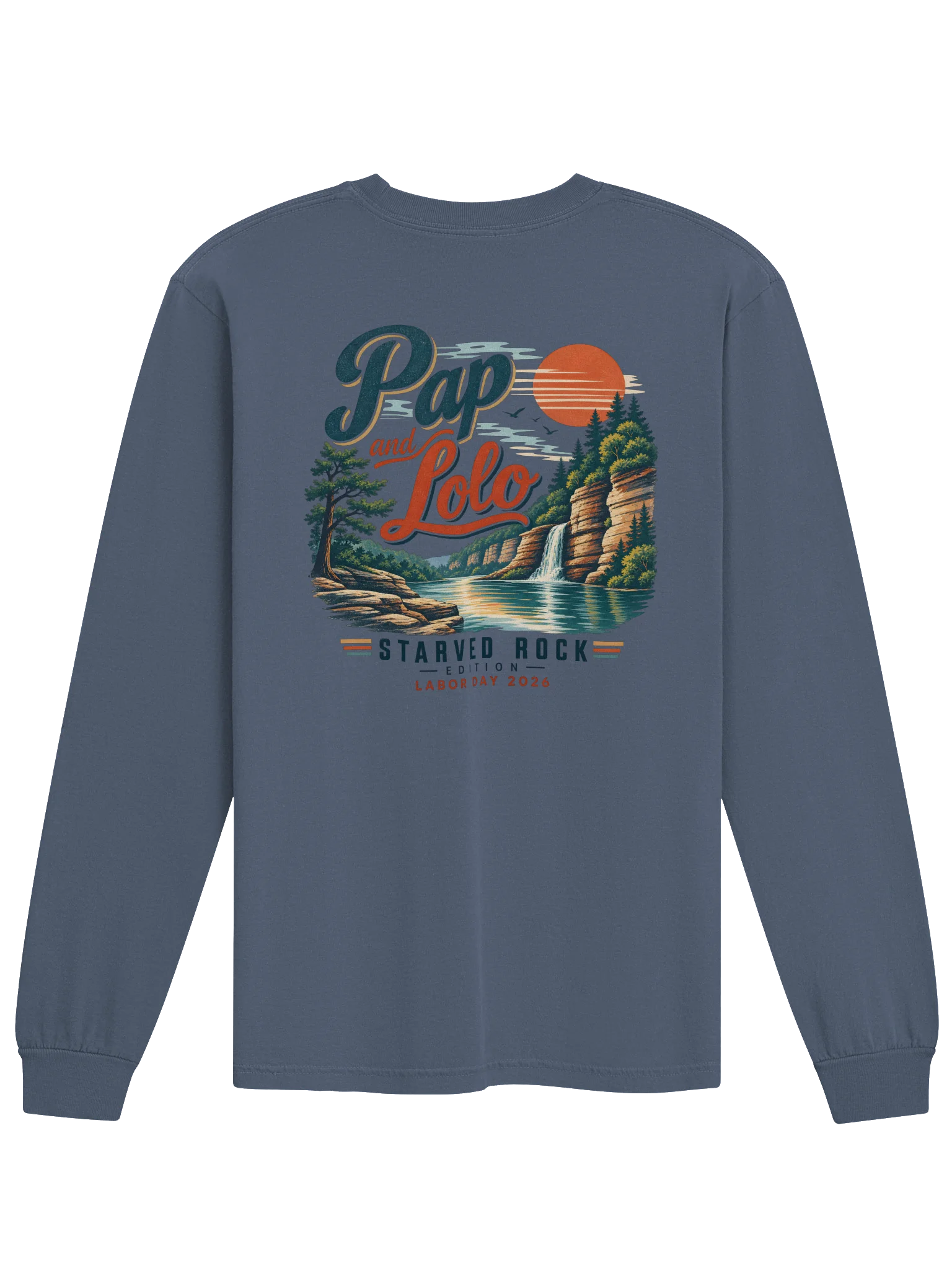 PAP and LOLO Starved Rock Edition Long Sleeve Tee product image (5)