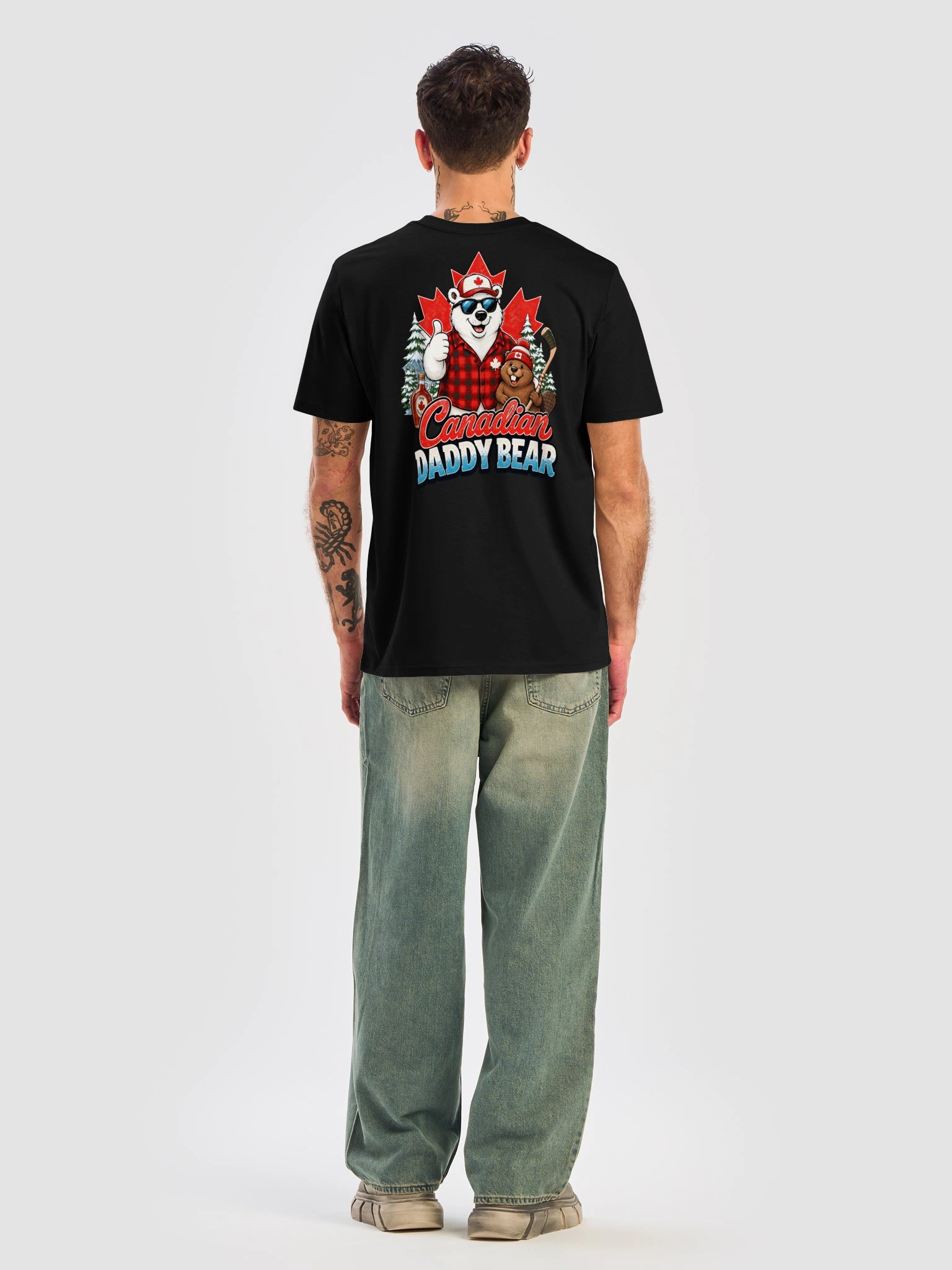 Canadian Daddy Bear - Polar Bear T-shirt product image (8)