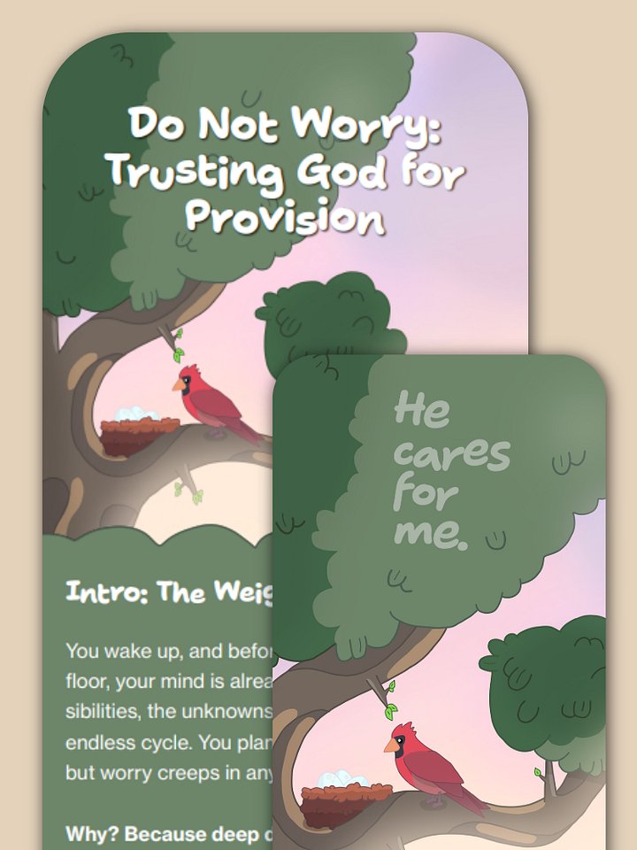 Do Not Worry: Trusting God for Provision product image (1)
