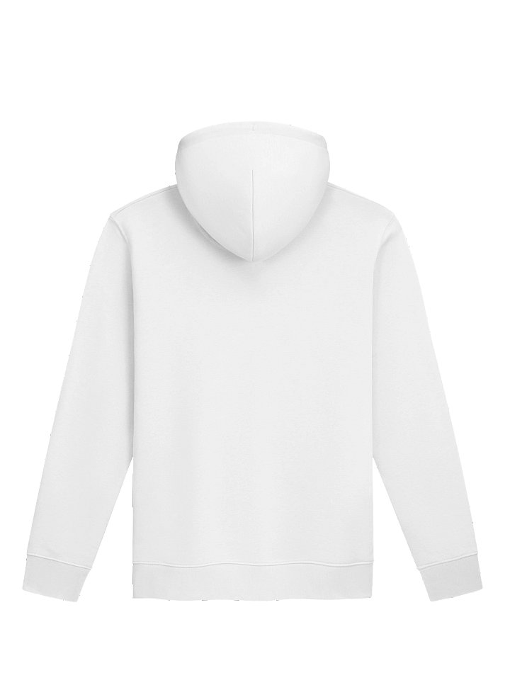 Adult/Teen Hoodie - Organic - Vertical Logo - Rainbow & Charcoal product image (2)