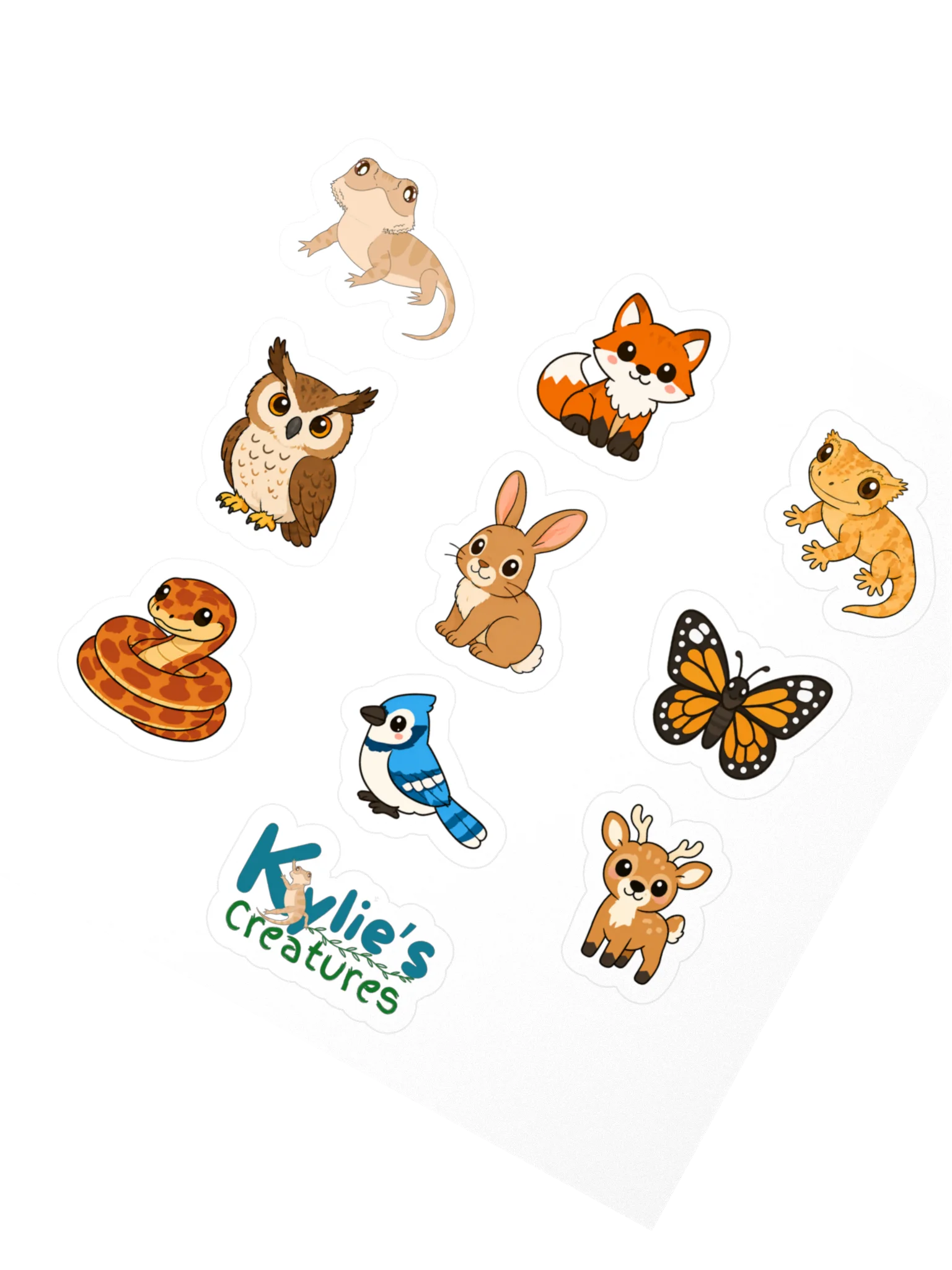 Kylie's Creatures Sticker Sheet — Series 1 product image (2)