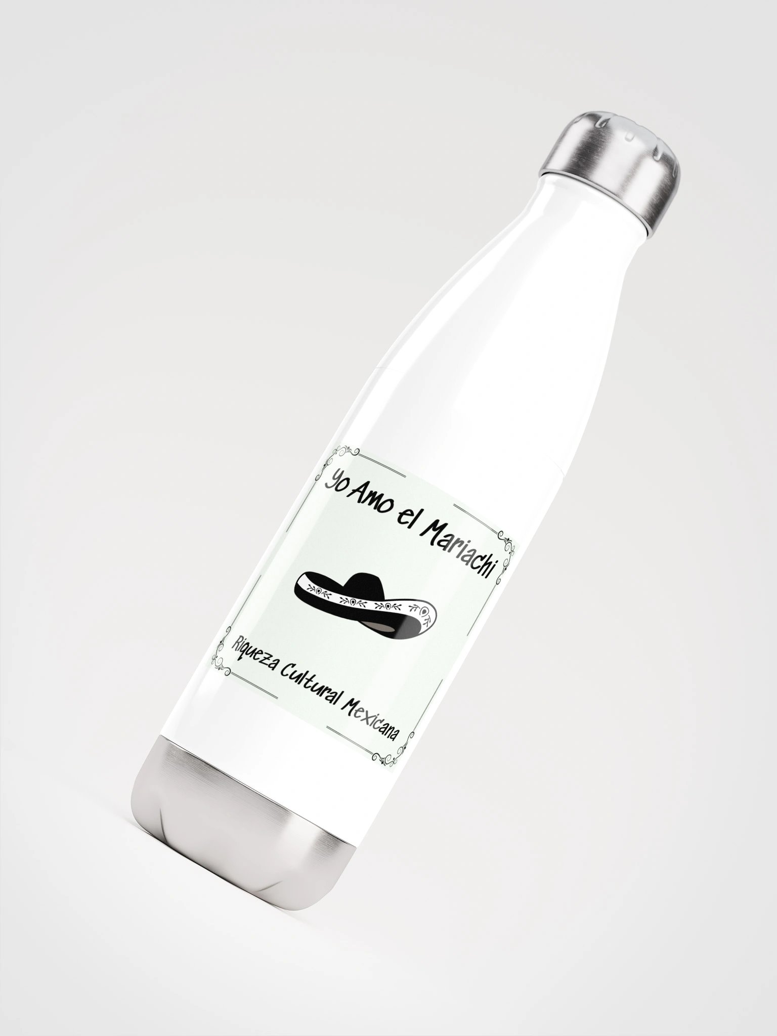 MARIACHI MEXICO Stainless Steel Water Bottle product image (4)