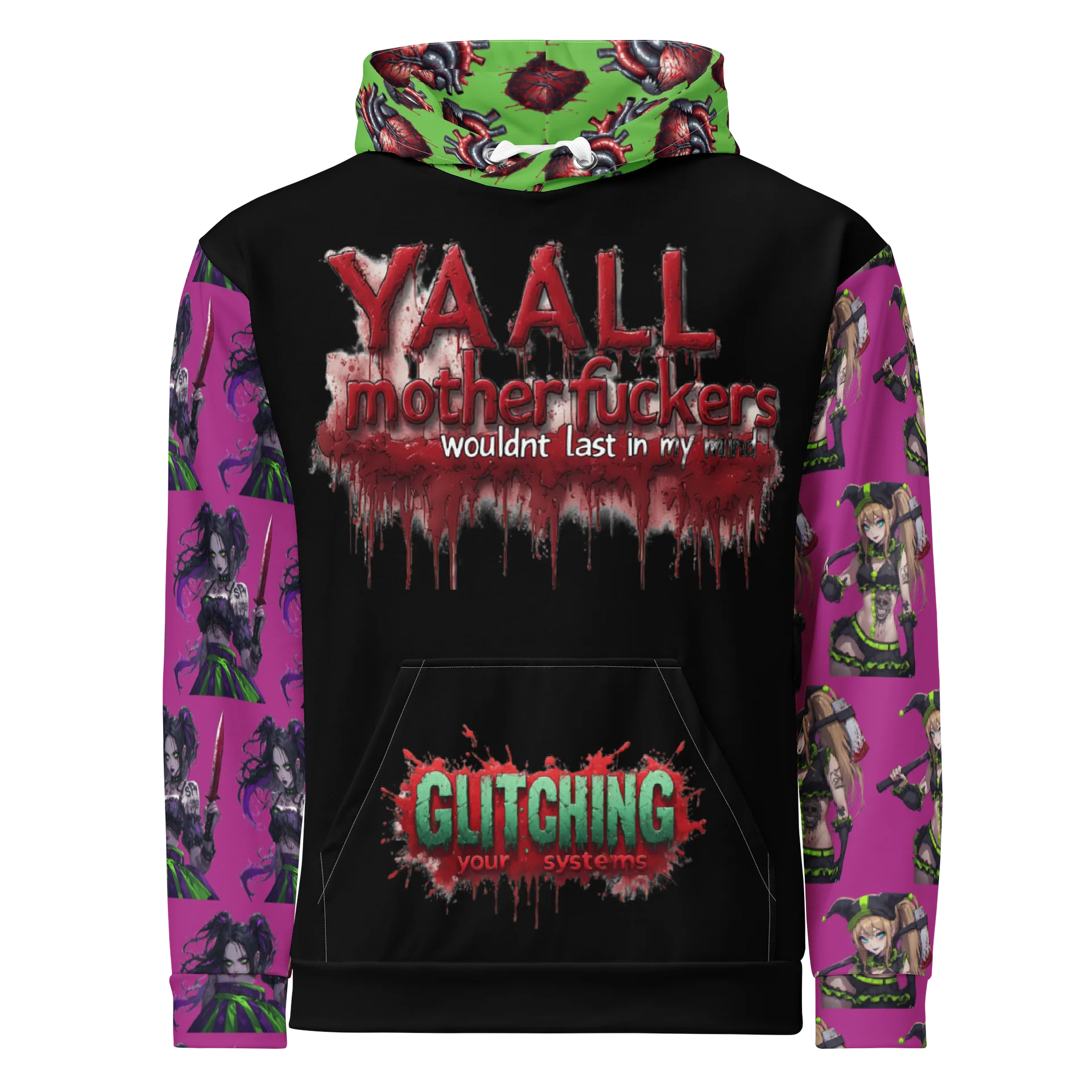 Blood Drip Mind Unisex Hoodie product image (1)