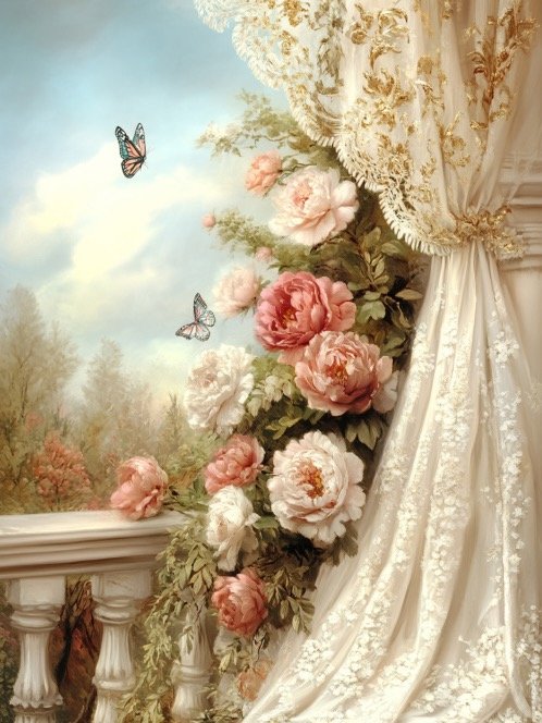 100 Victorian Peonies Images Bundle+Folio+8 Tags Digital product image (2)