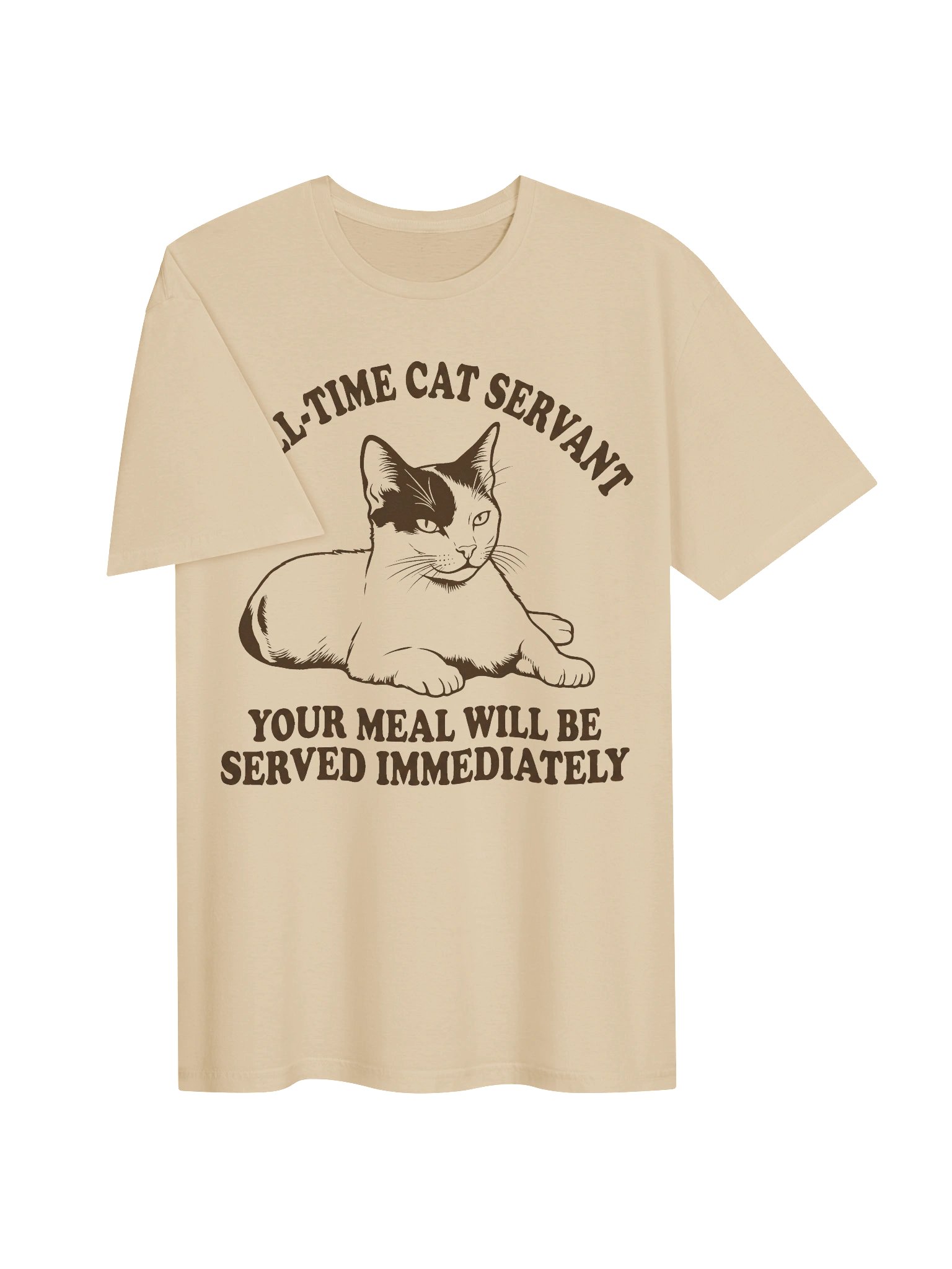 Cat Meal Servant T-Shirt product image (12)