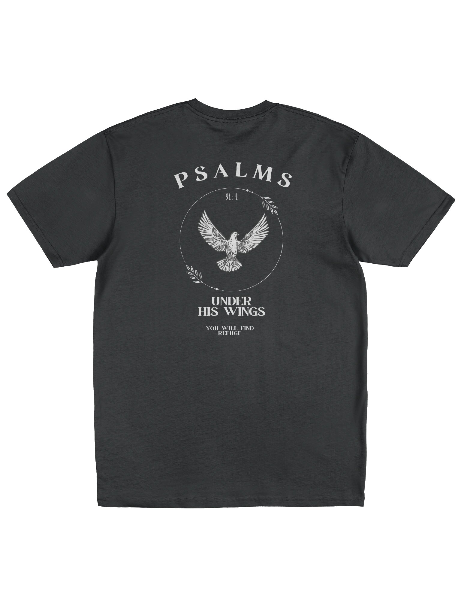 Faith Tee - Psalms 91:4 product image (2)
