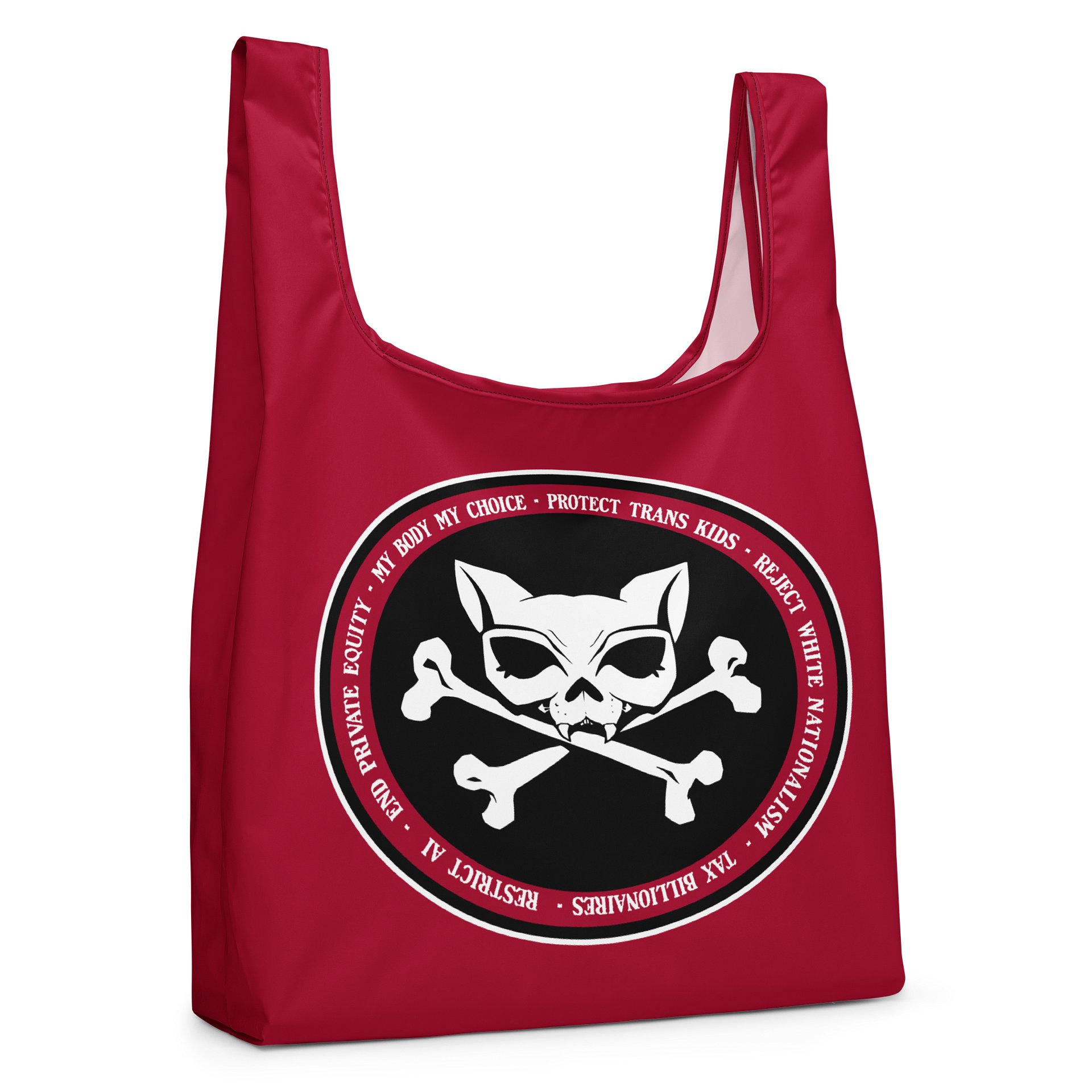 Redline Kat Skull Shopping Bag product image (4)